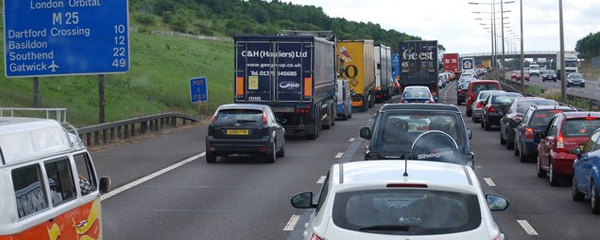 Traffic Jams on UK roads