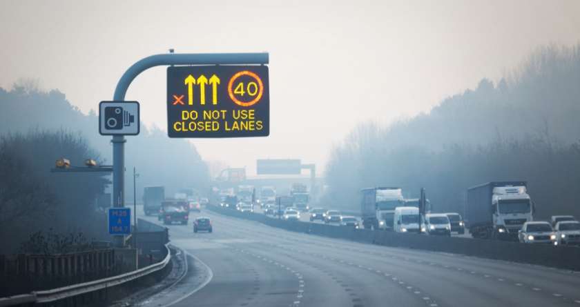 You’ll now get fined for ignoring the Red X on a motorway