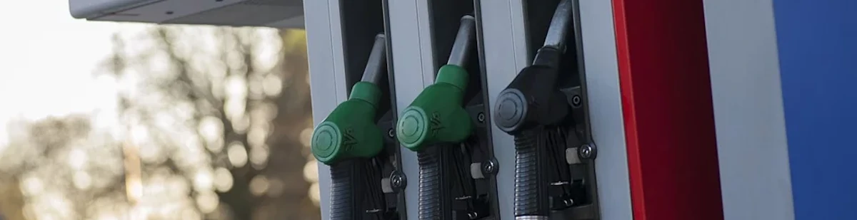 Petrol station pumps 3 petrol pumps