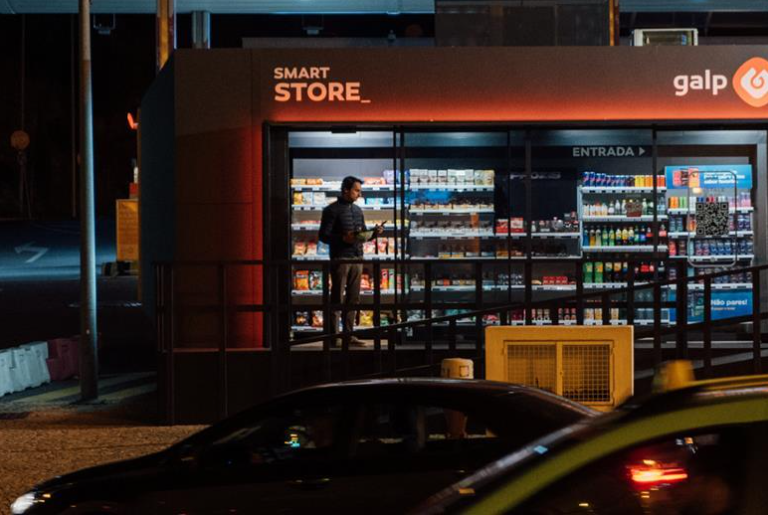 Sensei has created a 323 square foot autonomous convenience store at one of Galp’s locations in Lisbon