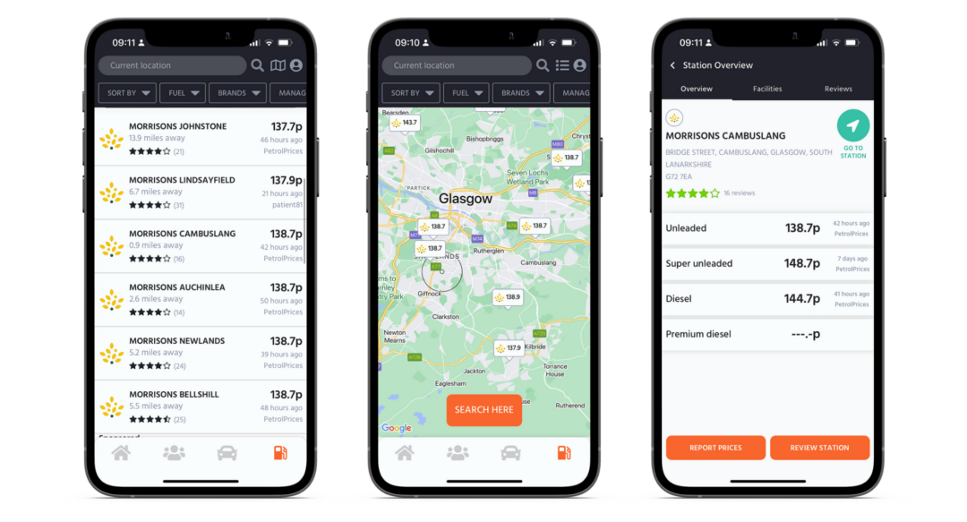 Morrisons Today's Cheapest Fuel Prices PetrolPrices