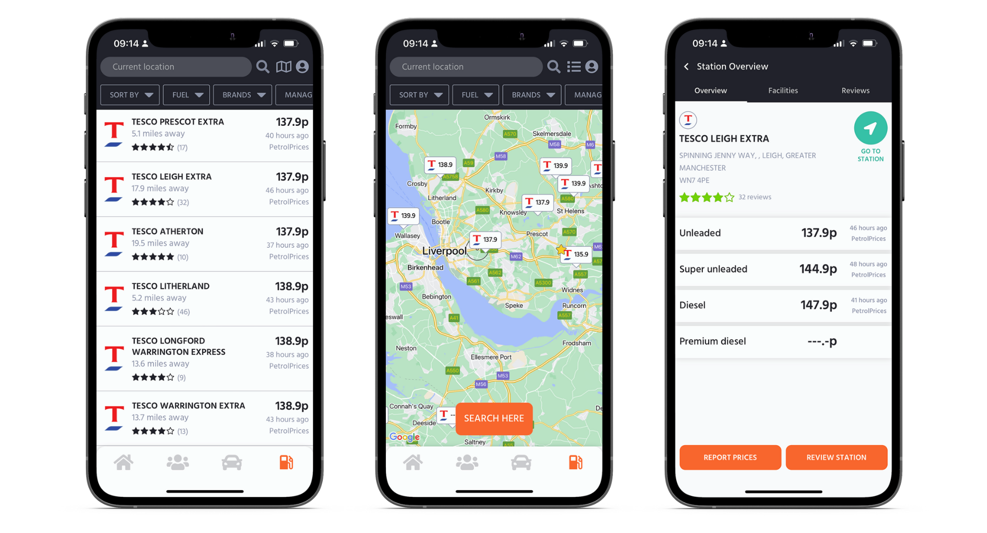 Tesco fuel prices today. Find the cheapest place for petrol and diesel in the UK with the PetrolPrices app. Only want to use Tesco? Filter to Tesco fuel stations only.