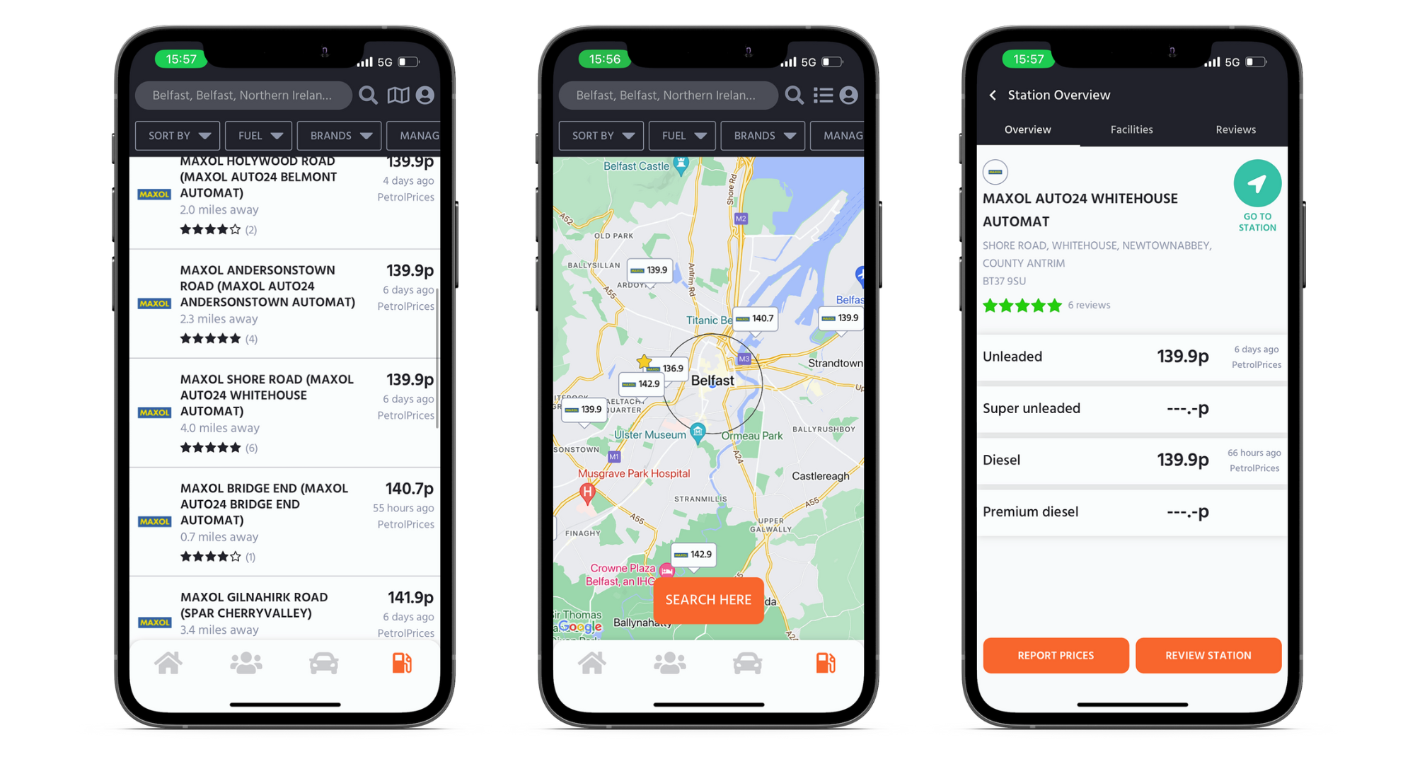 Maxol Find Fuel Prices In Nothern Ireland Today