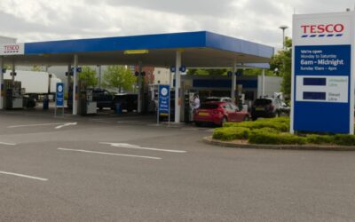 Are supermarket petrol prices cheaper, if they are closer to other supermarkets?