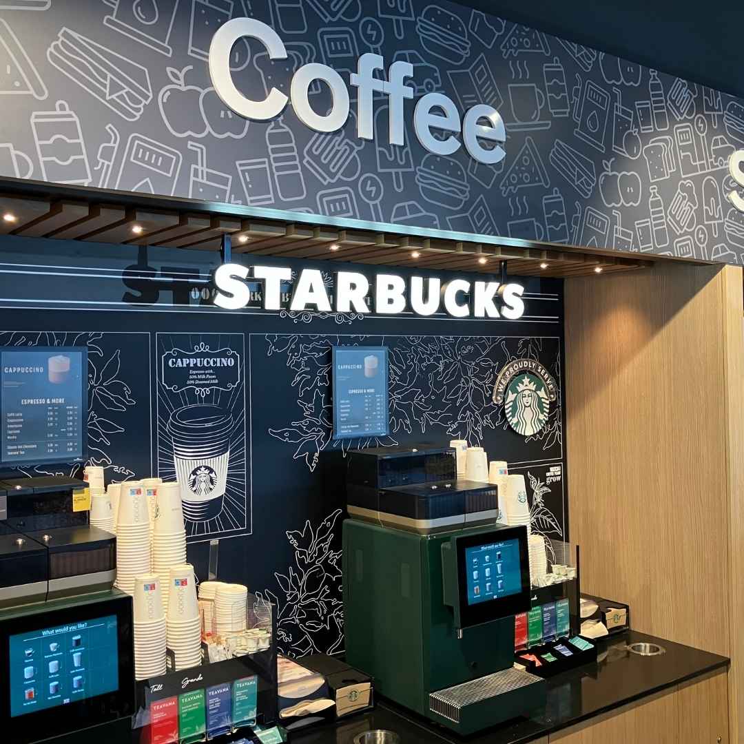 Starbucks proves to be a hit at Welcome Break Whitley Starbucks proves to be a hit at Welcome Break Whitley. A49 Dones Green Crossroads, Whitley, Warrington WA4 4EZ