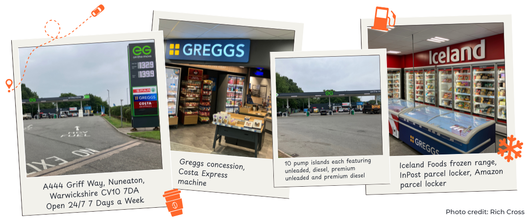 As previously announced in February 2025, EG On The Move acquired 98 sites from the former Applegreen UK estate. This took their total number of sites to just over 150 in the space of just nine months