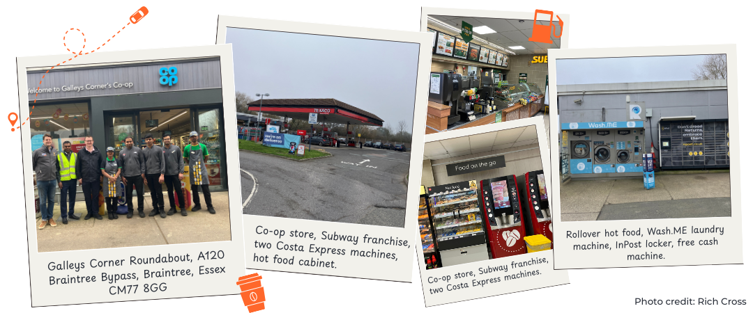 The first week of March saw The Services King head to Essex and a midweek visit to SGN Retail’s Galleys Corner Service Station in Braintree.