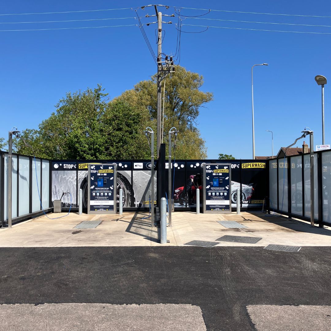 5 Jet wash bays